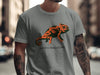 Social Camouflage Chameleon T-Shirt, Funny Introvert Tee, Humorous Animal Print Shirt, Quiet Person Gift Idea, Unique Graphic Tee