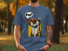 Pop Art Weasel Sunglasses T-Shirt, Funny Animal Tee, Retro Indie Graphic Shirt, Cool Weasel Lover Gift for Him Her