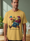 Skeleton Jazz T-Shirt Cosmic Cowboy Saxophone Tee | Planetary Remains Graphic Space Shirt | Unique Indie Art Gift